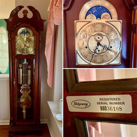 LOT 94 D: Ridgeway Grandfather Clock | EstateSales.org