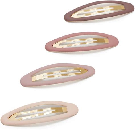 Kitsch Enamel Matte Snap Hair Clips for Girls - Cute Toddler Hair Clips ...