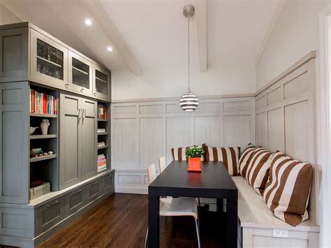 Dining Room Built In Cabinets