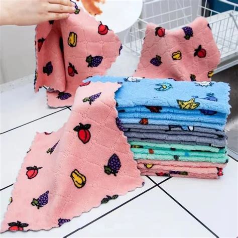 Khillayox 400 GSM Microfiber Cleaning Cloths - Reusable & Washable ...