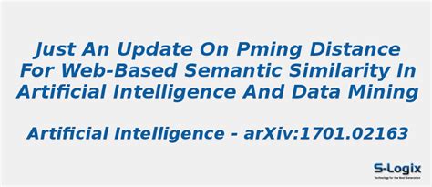 Just an Update on PMING Distance for Web | S-Logix