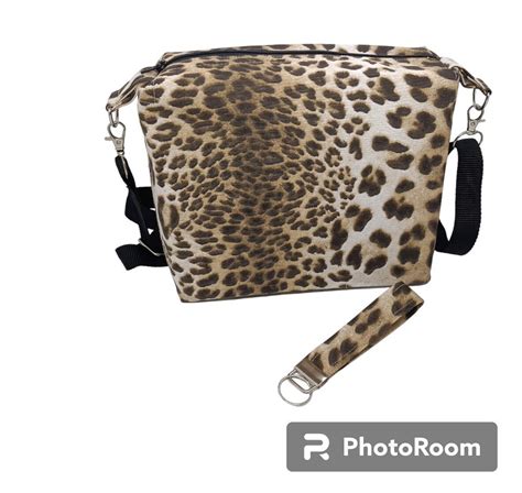 Image result for Leopard Print Drawstring Flannel Bag