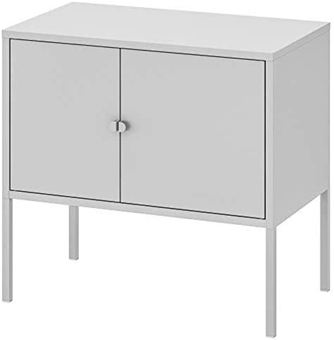 Ikea LIXHULT Metal Cabinet, 60x35 cm/23 5/8x13 3/4-inch , Grey : Amazon ...