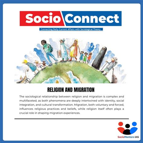 Religion and Migration - UPSC Sociological Perspective - SocioMentors IAS