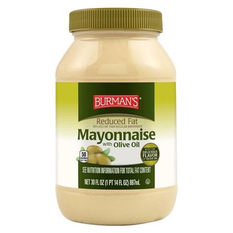 Burman's Olive Oil Mayonnaise, 30 fl oz Bottle - Walmart.com