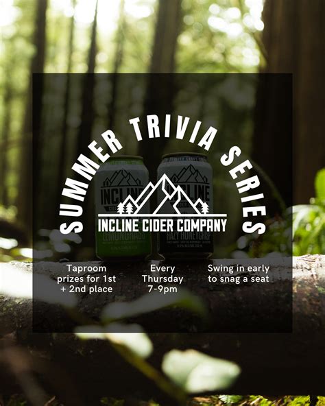 Events — Incline Cider Company & Taproom