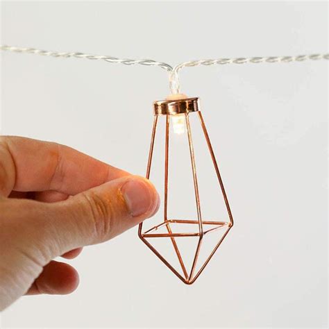 10 Diamond Shape LED Bulb Decorative String Light For Home Decor ( 1.5 ...