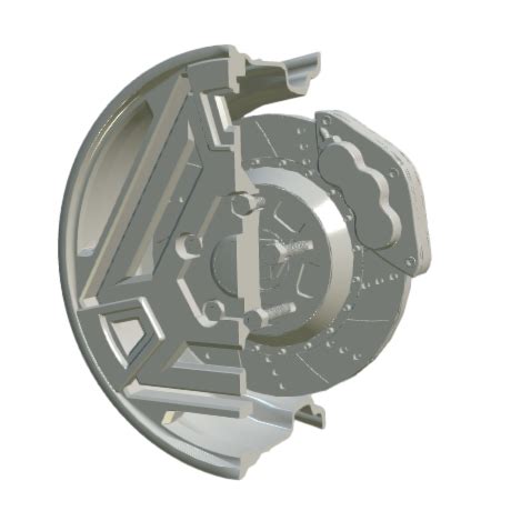 p3d.in - Saab Sonett concept wheel cutaway