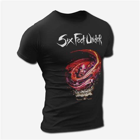 Six Feet Under Undead T-Shirt, Six Feet Under Band Death Metal Merch ...