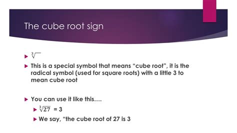 PPT - Mastering Square and Cube Roots: Learn, Practice, and Understand ...