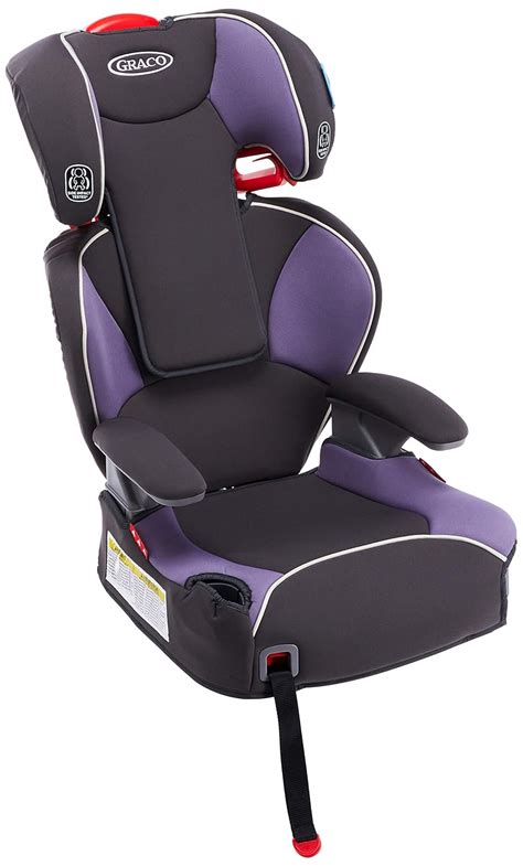 Buy Graco Affix Youth Booster Seat with Latch System, Grapeade, One ...