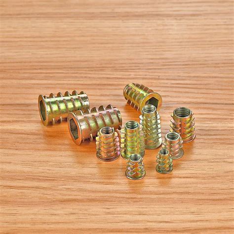 PGMJ 265 Pcs 12 Size M4/M5/M6/M8/M10 Nut Inserts - Zinc India | Ubuy