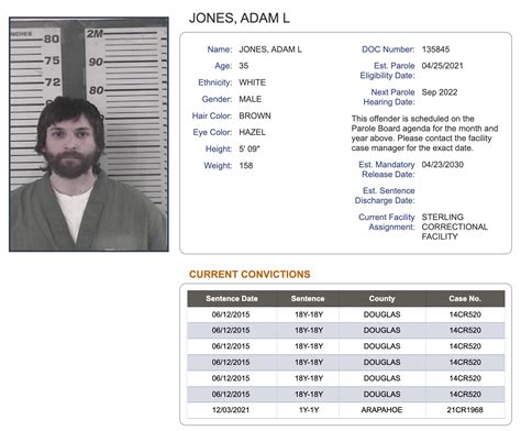 Colorado Inmate Search – CO DOC Offender Lookup
