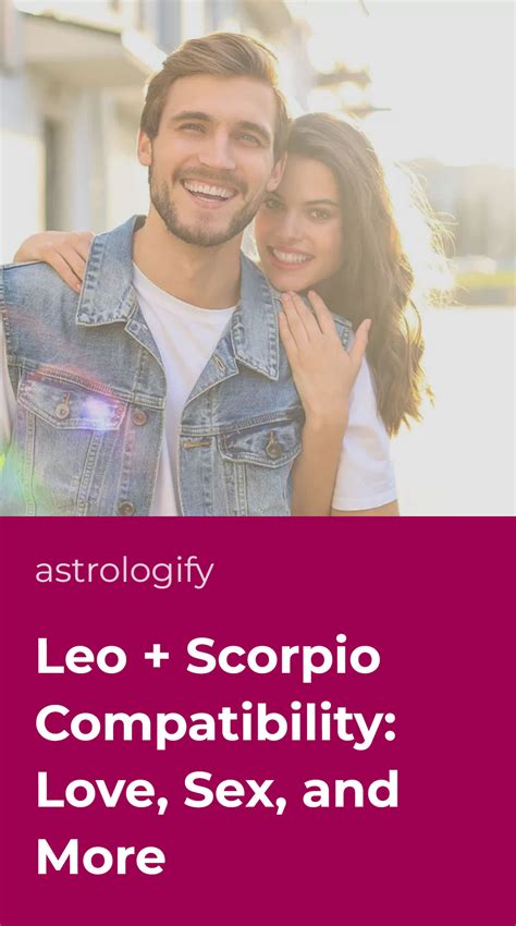 Leo + Scorpio Compatibility: Love, Sex, and More • Astrologify