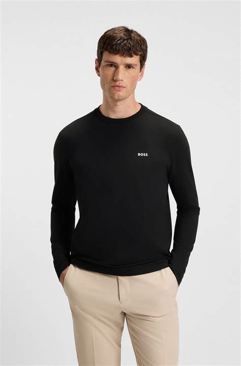 HUGO BOSS Long-sleeved T-Shirts – Elaborate designs | Men