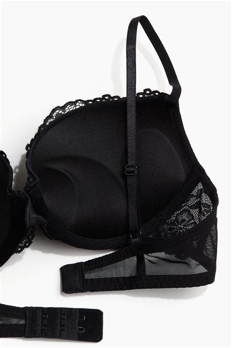 Lace super push-up bra - Black - Ladies | H&M GB