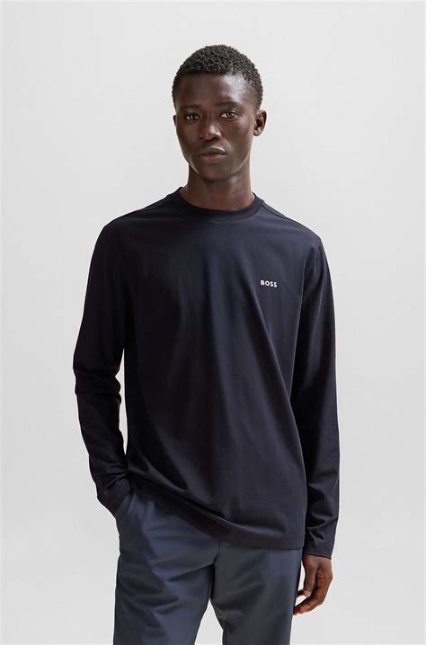 HUGO BOSS Long-sleeved T-Shirts – Elaborate designs | Men