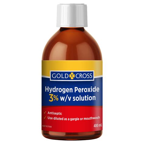 Hydrogen Peroxide 3% - Gold Cross
