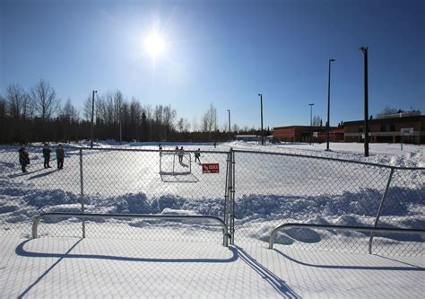 Anchorage community’s effort to rebuild Bayshore Elementary ice rink is ...
