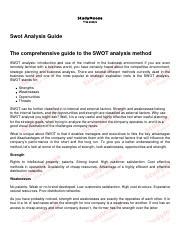 SWOT Analysis Guide 的图像结果