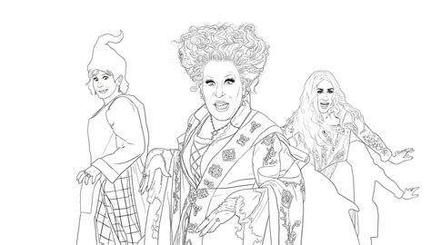 35 Free Hocus Pocus Coloring Pages: Magic and Spells Disney