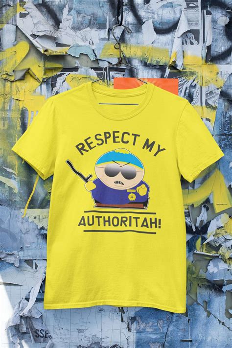 South Park Cartman 'Respect My Authoritah!' T-Shirt | Misty-UK