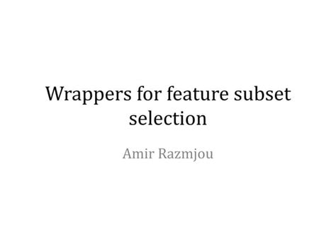 How to Feature Selection Using Wrapper for Matlab Coding 的图像结果