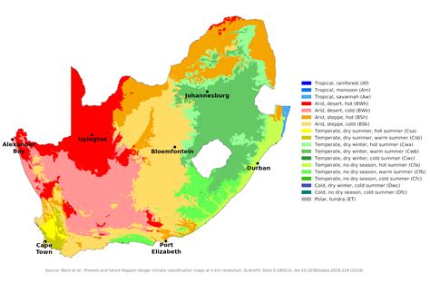 Blue Green Atlas - The Climate of South Africa