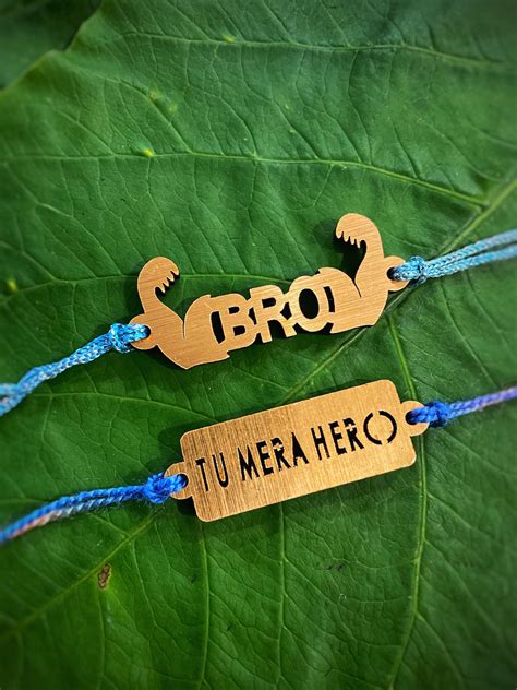 Combo of Muscular BRO/Tu Mera Hero | Best Kids Rakhi Designs in India ...
