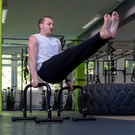 PULLUP & DIP Medium Parallette Bars for Calisthenics & Gymnastics India ...