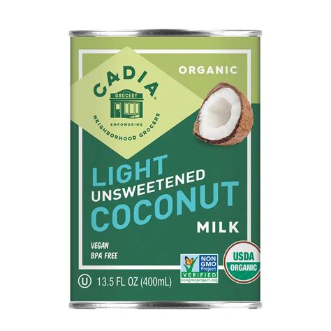 CADIA Lite Coconut Milk - Organic