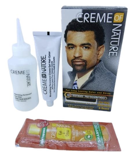 CREME OF NATURE Rich Black Nourishing Permanent Hair Color 45g e on Isokko. Sold by Igihozo ...