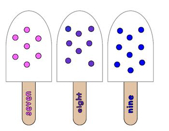 Image result for Numbers Popsicles