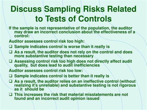 Image result for Audit Sampling Risks
