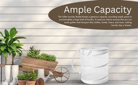 Ikea Fyllen Laundry Basket Laundry Basket, White, 79 L (21 Gallon ...