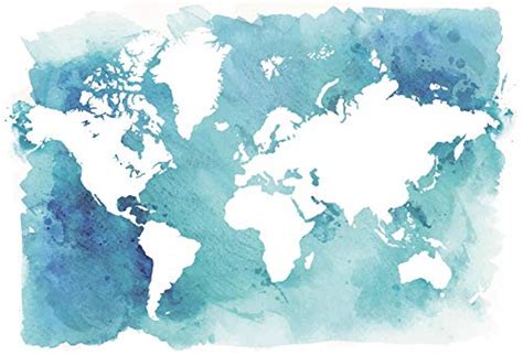 Baocicco5x4ft Map Backdrop Marine Theme Treasure Hunt Backdrop World ...