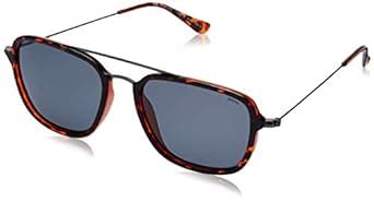 Buy INVU Polarized Rectangular Men's Sunglasses - (T1902B|55|GREY Color ...