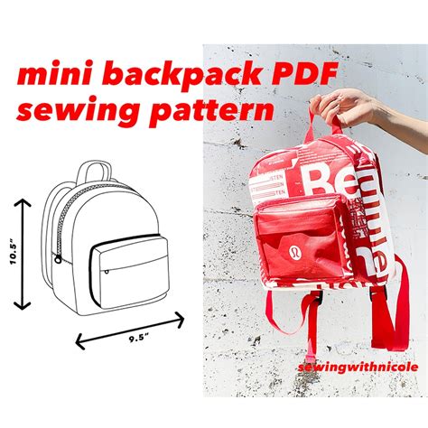 Image result for Backpack Pattern