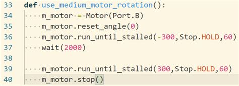 EV3 Python Motor Code 的图像结果