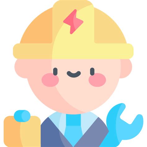 Engineer Kawaii Flat icon | Freepik