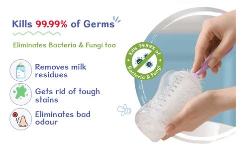 Chicco Liquid Cleanser 200ml Bottle Wash for Cleaning Baby Bottles, 100 ...