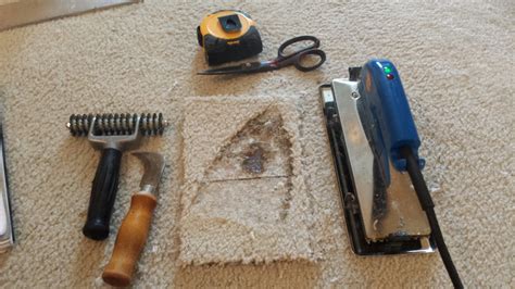 Iron Burn in carpeting in Avalon NJ – Carpet Repair by Ken
