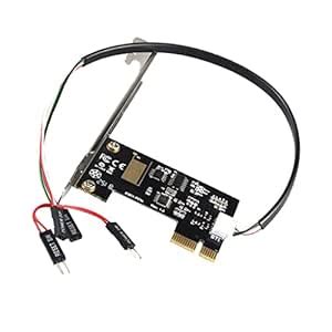 Desktop 2.4G Wireless Switch Turn On/Off Computer Remote Control PCI-E ...