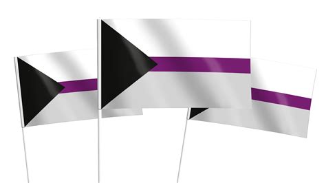 Demisexual Pride Handwaving Flags - Hampshire Flag Company