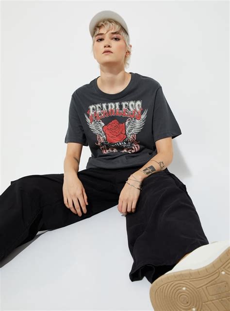 Buy URB_N Women Printed Relaxed Fit T-shirt Online at just Rs. 249.0 ...