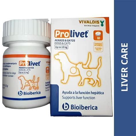 Vivaldis Prolivet Tablet for Medium Dogs and Cats (pack of 10 tablets ...