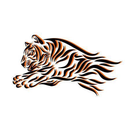 Free Transparent Tiger Clipart Template to Edit Online