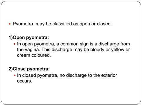 Pyometra | PPTX