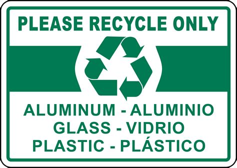 Recycling Signs In Spanish