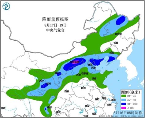 主汛期预测：7月下半月华北等地降水偏强